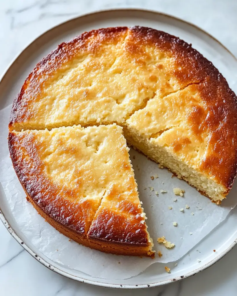 Healthy 4-Ingredient Yogurt Cake