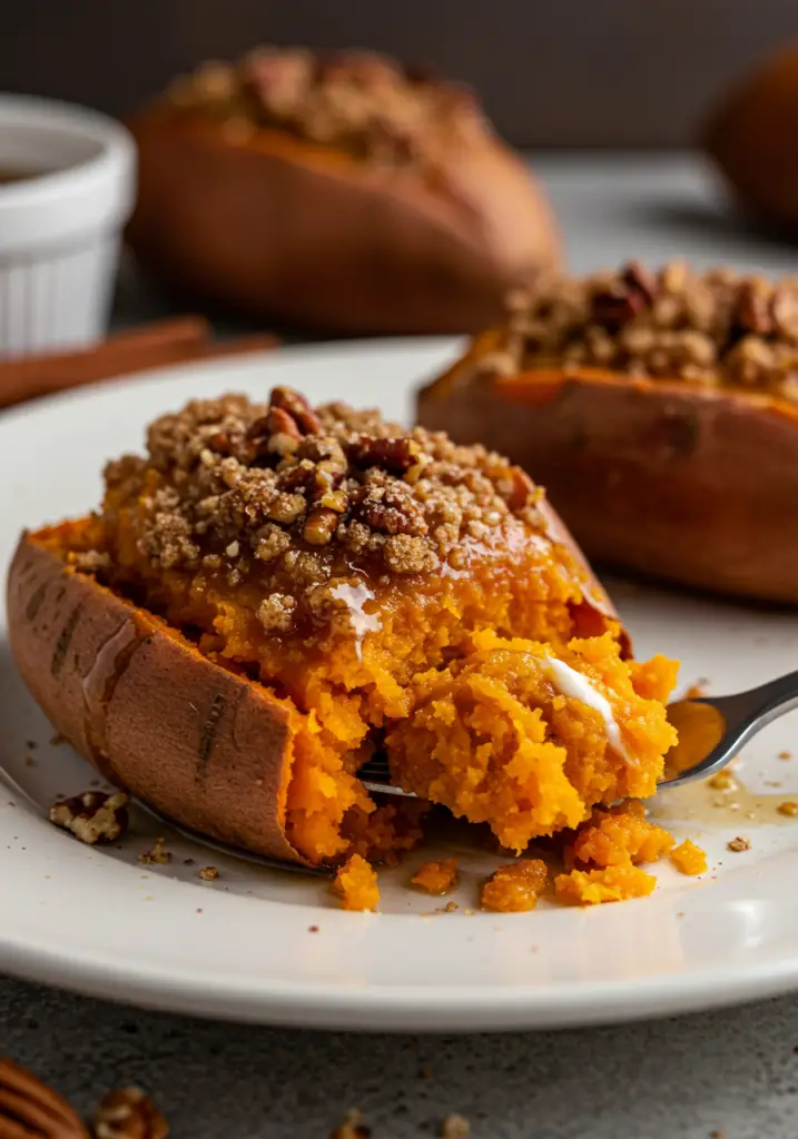 Twice Baked Sweet Potatoes