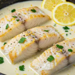 Baked Cod in Coconut Lemon Cream