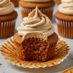 Moist and creamy Biscoff cupcakes