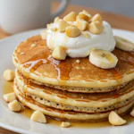 Toasted Coconut Macadamia Pancakes