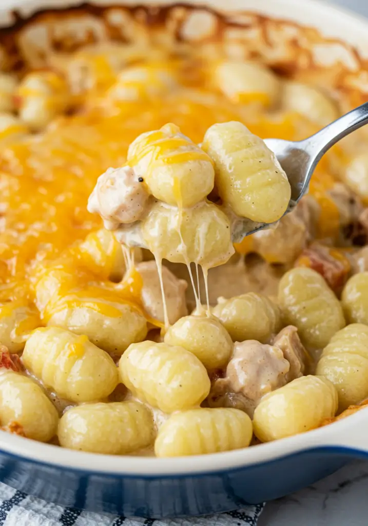 Creamy Crack Chicken Gnocchi