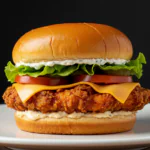 Air Fryer Spicy Chicken Sandwich