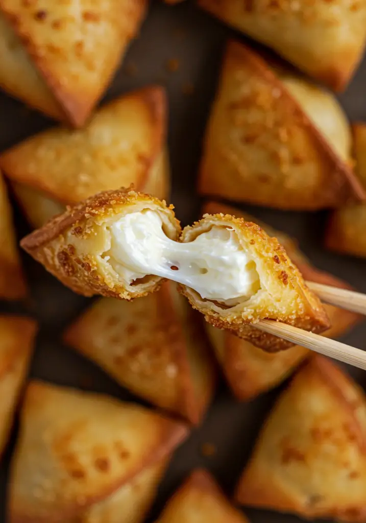 Crispy Cream Cheese Wontons