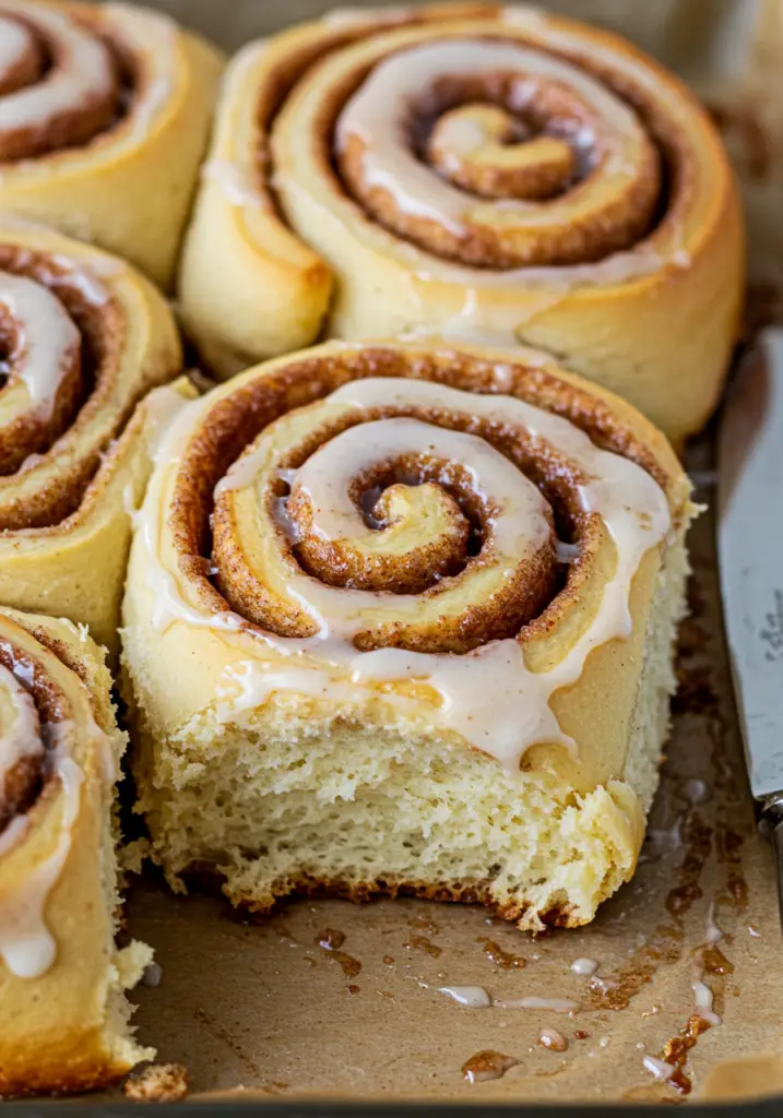 Easy Cottage Cheese Cinnamon Rolls