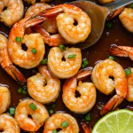 Sweet and Spicy Honey Sriracha Shrimp