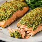Pesto Crusted Salmon