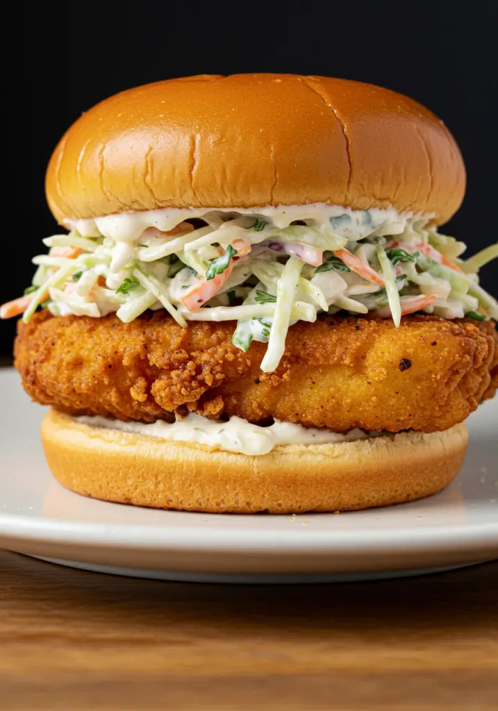 Fried Cod Fish Sandwich
