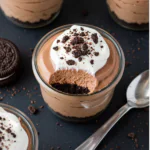 No-Bake Mocha Cheesecake Cups