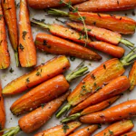Honey Roasted Carrots with Thyme