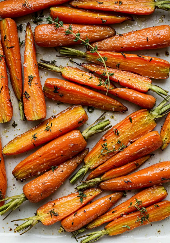 Honey Roasted Carrots with Thyme