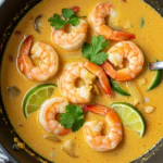 Creamy Thai Shrimp Coconut Curry Soup