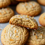 Chewy coconut cookies