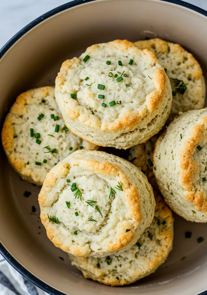 Herbed Cottage Cheese Biscuits
