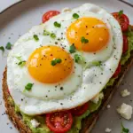 California-Style Fried Egg Avocado Toast