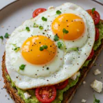California-Style Fried Egg Avocado Toast