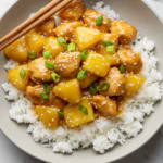 Sweet and Savory Pineapple Chicken and Rice