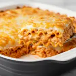Buffalo Chicken Lasagna with a Ranch Twist