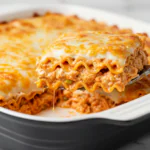 Buffalo Chicken Lasagna with a Ranch Twist