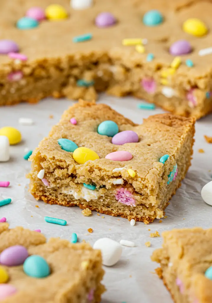 Easter Cake Mix Cookie Bars