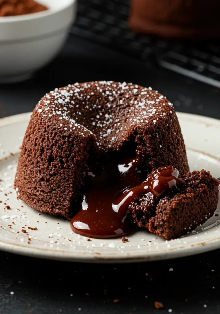 Mini Chocolate Lava Cakes (Air Fryer Version)