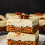 Carrot Cake Cheesecake Bars