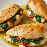 Mediterranean Stuffed Chicken Breasts