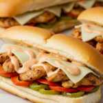 Chicken Cheese Steak Sandwiches