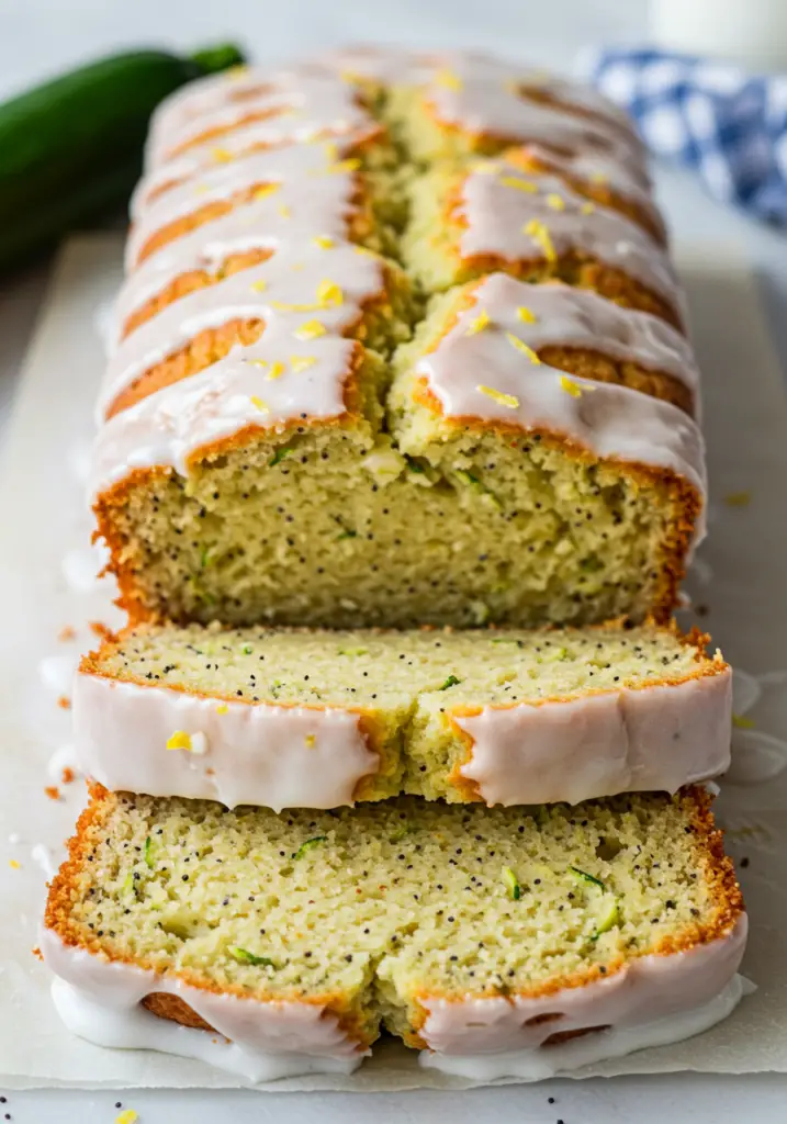 Lemon Poppy Seed Zucchini Bread