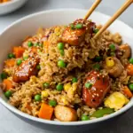 Easy Japanese BBQ Chicken Fried Rice