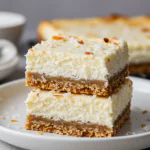 Skinny Coconut Cheesecake Bars