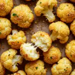 Parmesan Cauliflower Bites