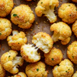 Parmesan Cauliflower Bites