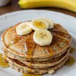 10-Minute Oatmeal Banana Pancakes