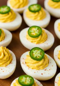 Jalapeño Deviled Eggs
